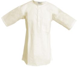 Bengali Kurta Cream Short Sleeve